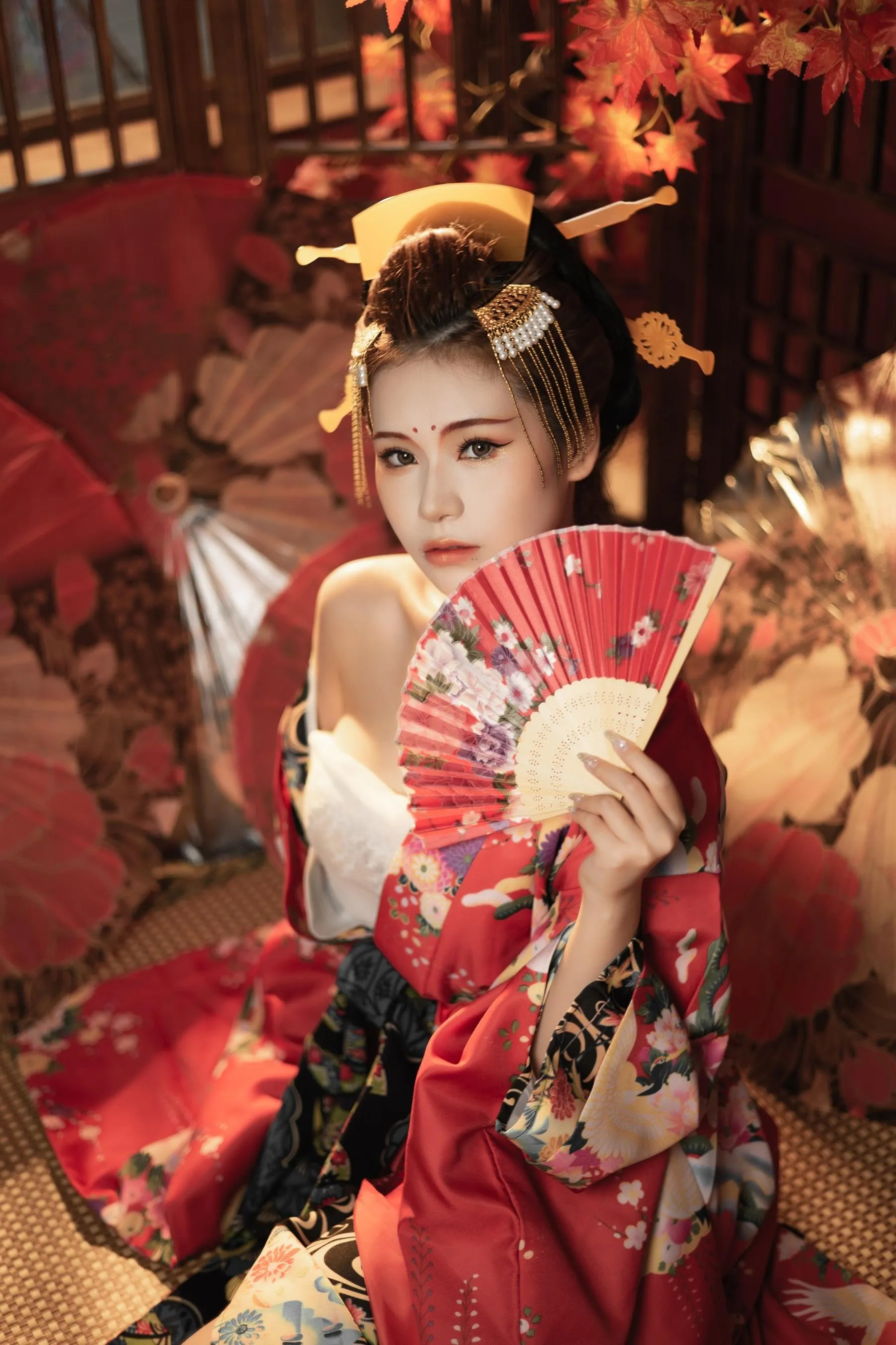 [艺图语] 2022.06.23 恶女花魁 奶酪 [23P]插图6